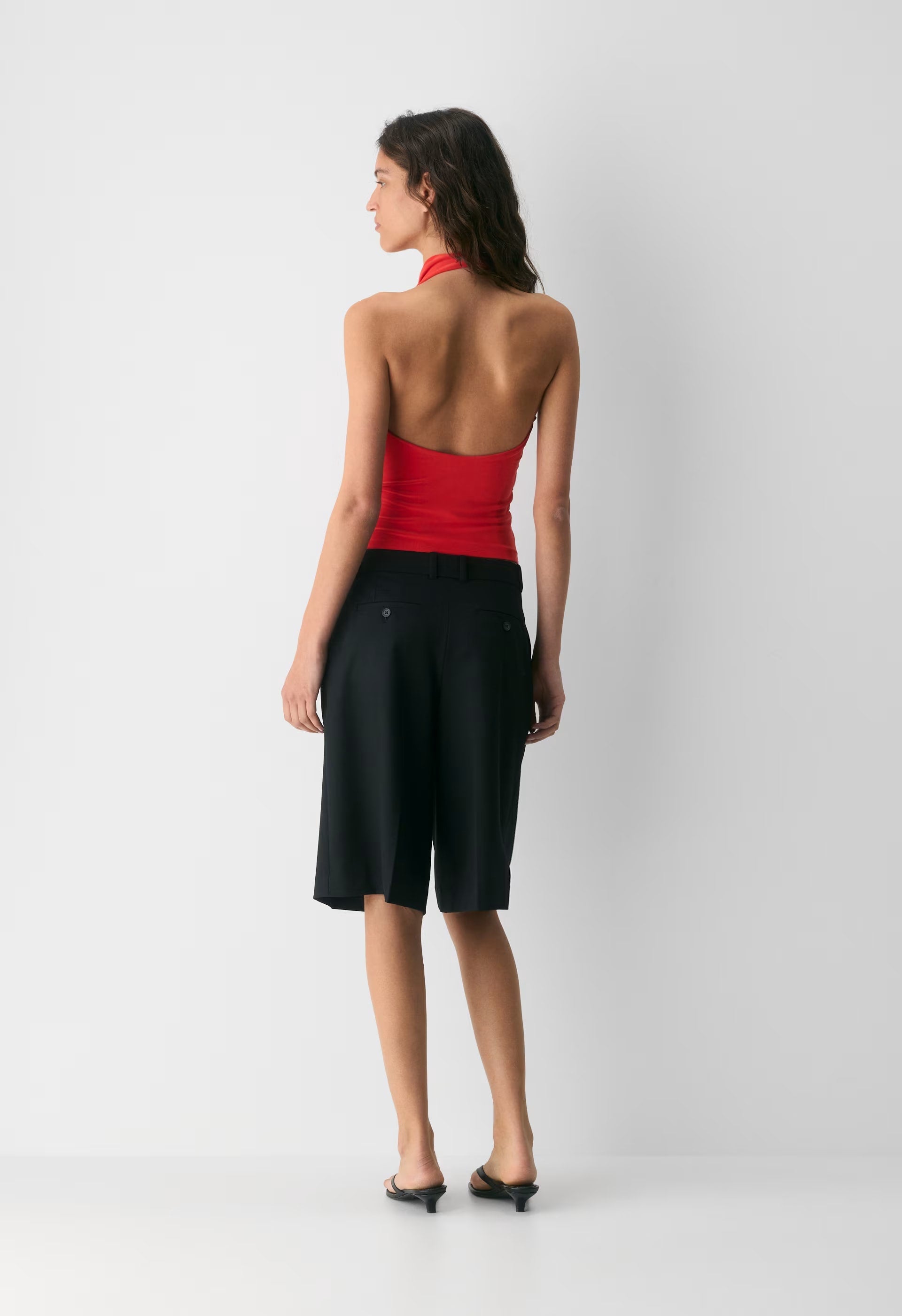 Smooth Matter™ Tower Halter Top - CHERRYBOMB RED