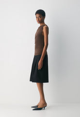 Smooth Matter™ Gallery Top - RICH MOCHA BROWN