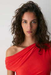 Smooth Matter™ Gallery Top - CHERRYBOMB RED