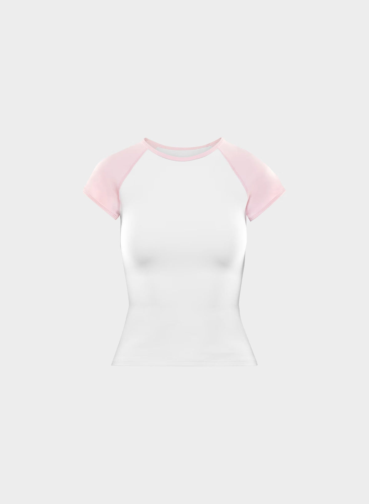 LIFE Plyo T-Shirt - BRIGHT WHT/ VILLA PINK