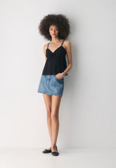 CottonWhisk™ Loulou Camisole - BLACK