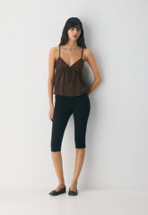 CottonWhisk™ Loulou Camisole - RICH MOCHA BROWN
