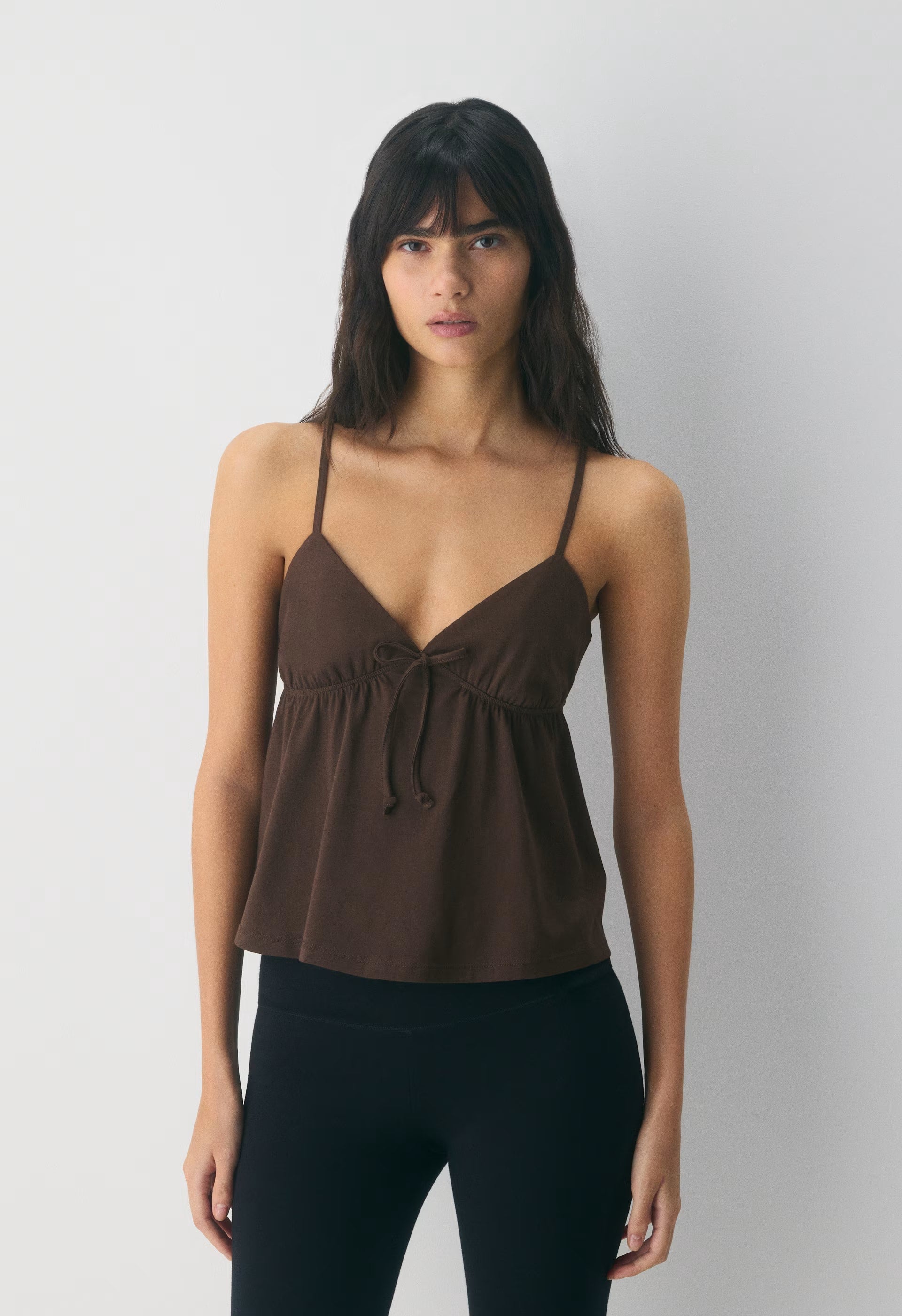 CottonWhisk™ Loulou Camisole - RICH MOCHA BROWN
