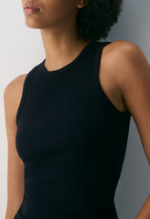 HomeStretch™ Rib Boombox Tank - BLACK