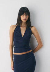 Smooth Matter™ Wylder Halter Top - ADMIRAL