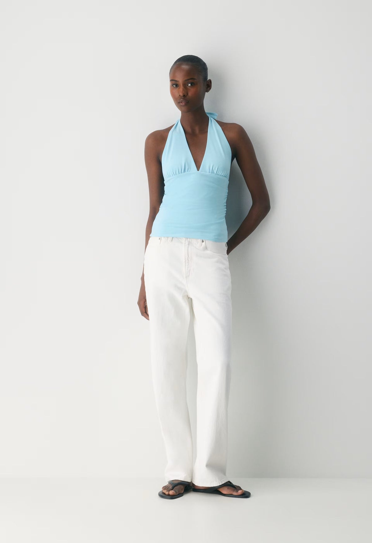 Smooth Matter™ Wylder Halter Top - PANORAMA BLUE