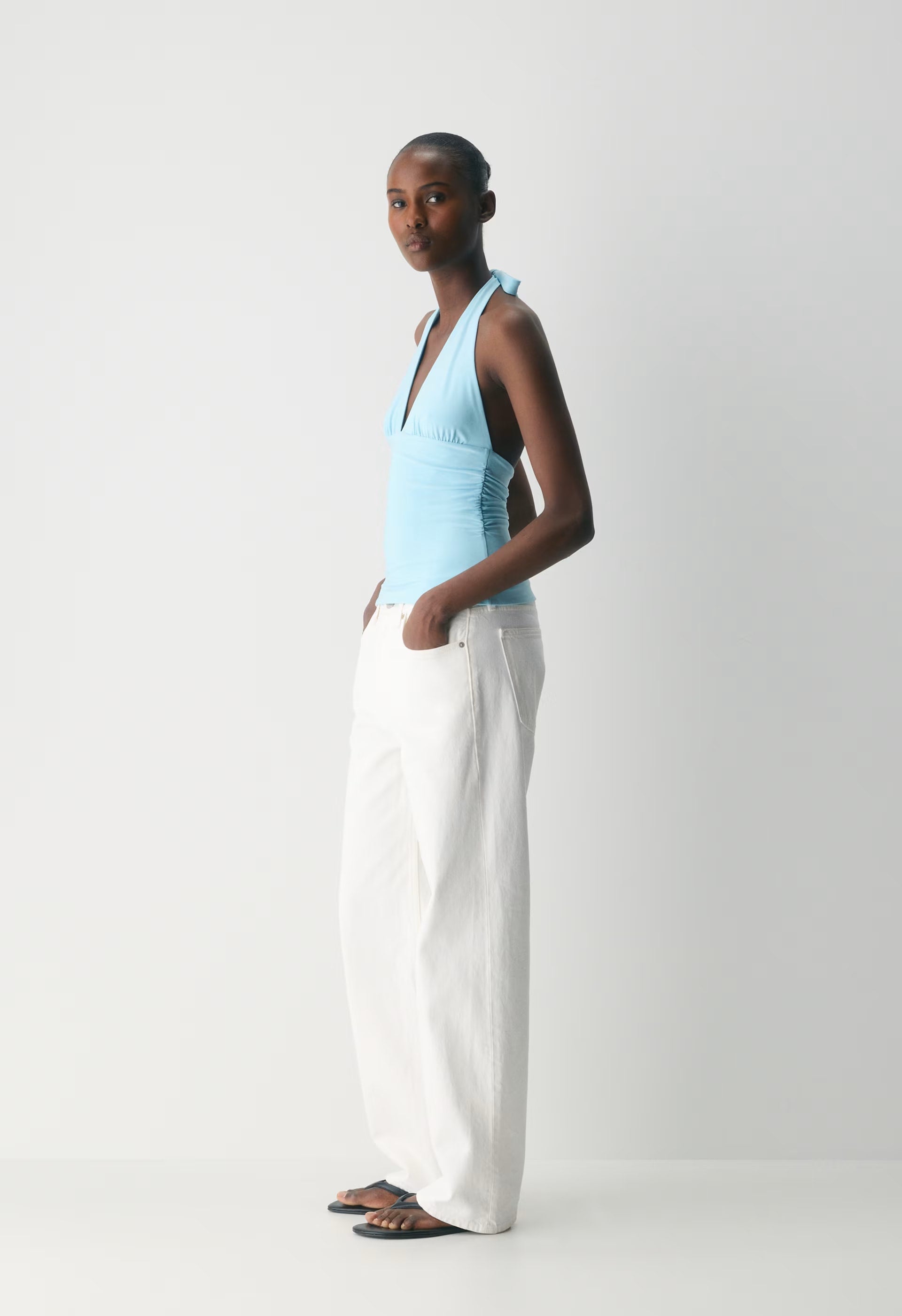 Smooth Matter™ Wylder Halter Top - PANORAMA BLUE