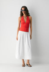 Smooth Matter™ Wylder Halter Top - CHERRYBOMB RED