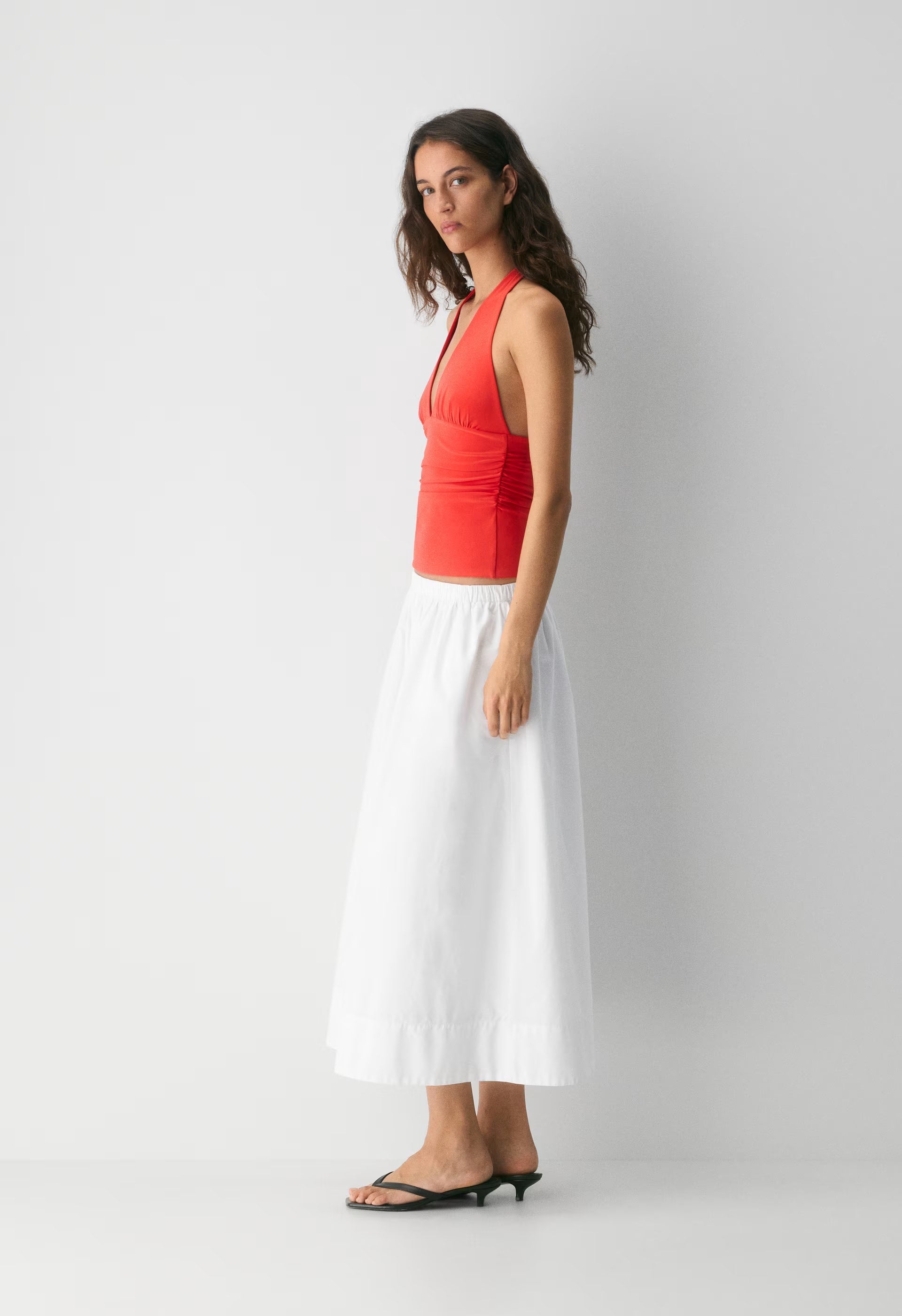 Smooth Matter™ Wylder Halter Top - CHERRYBOMB RED