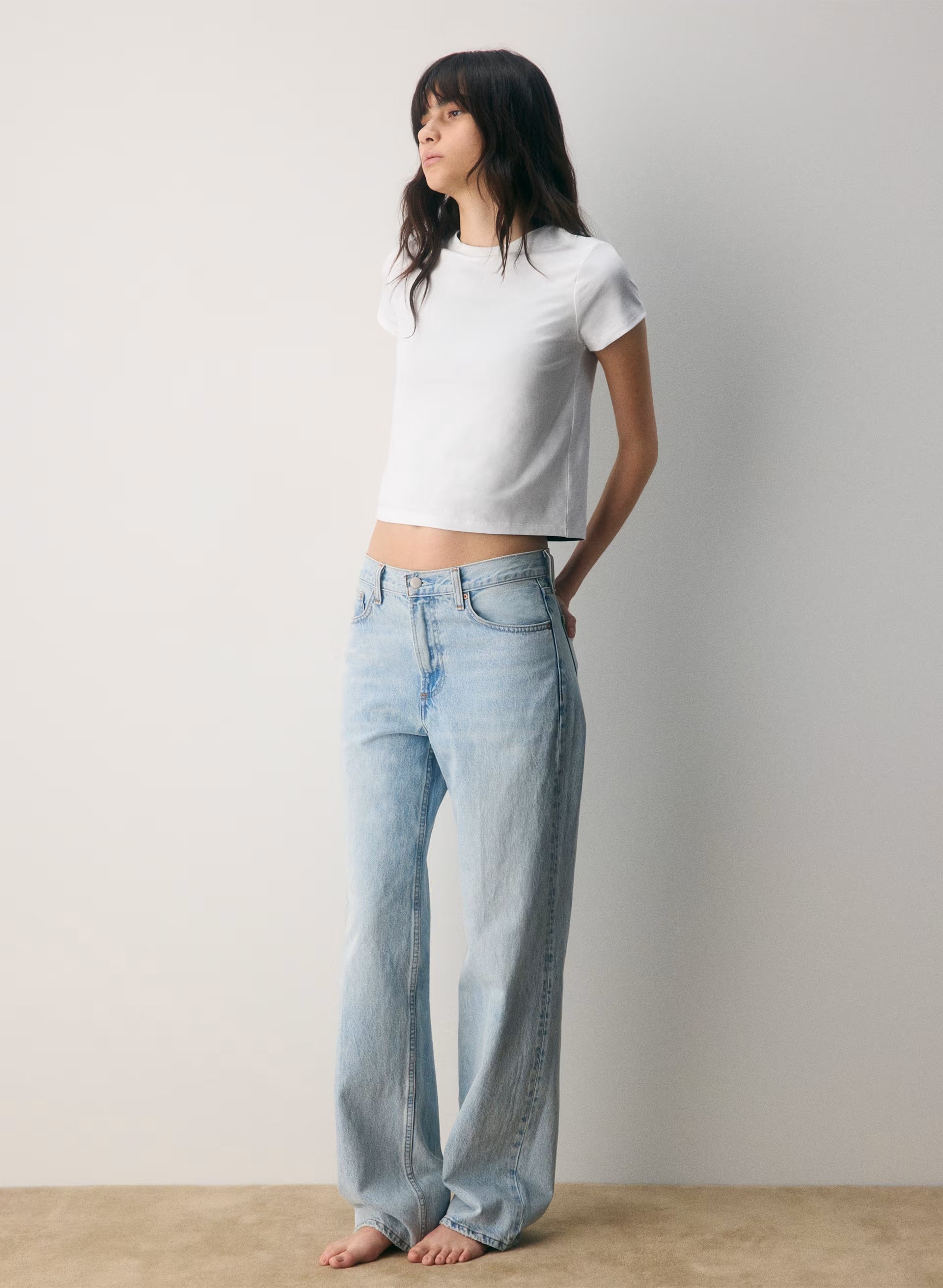 Key Cotton Eira T-Shirt - WHITE