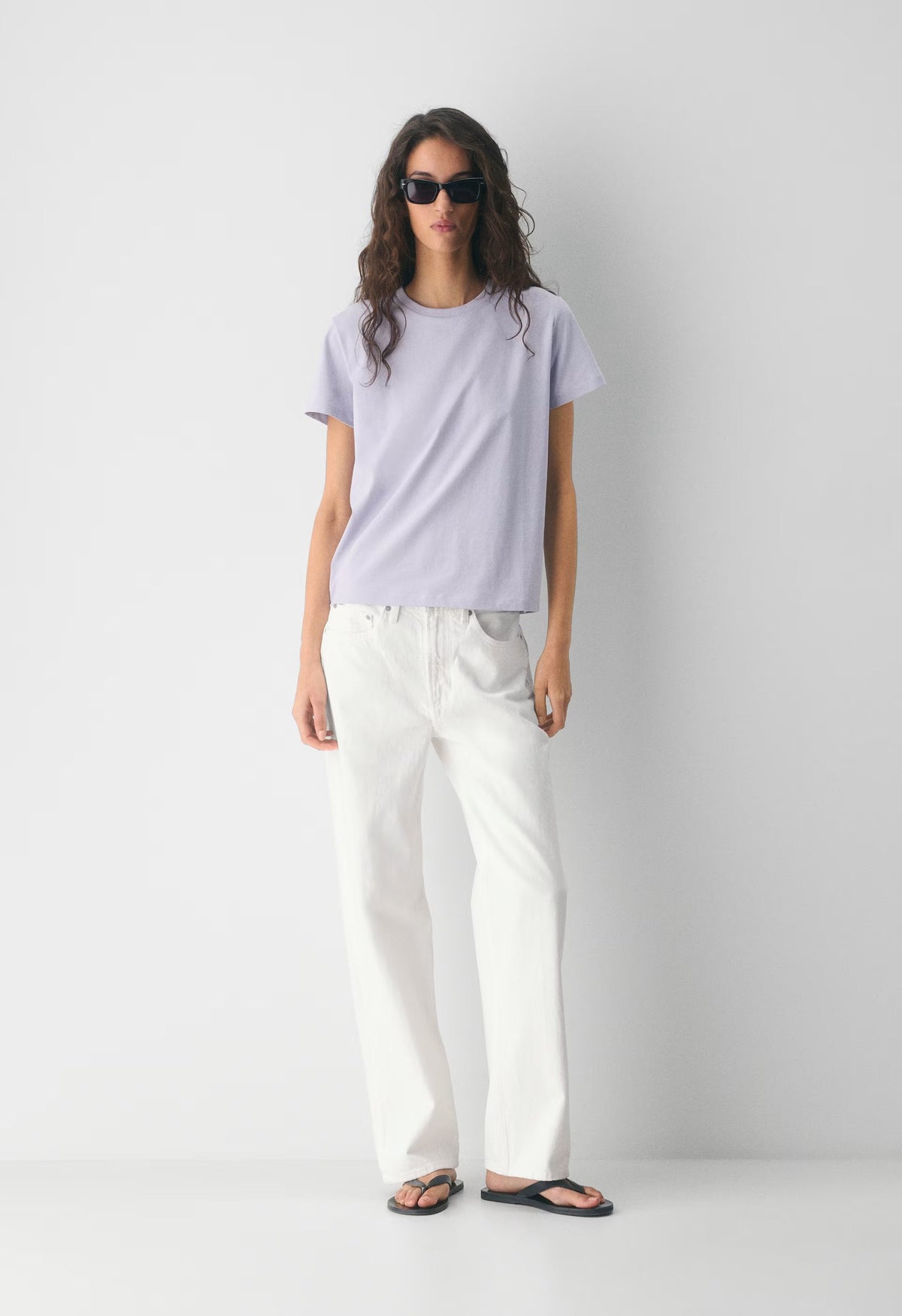 Key Cotton Nysa T-Shirt - WILDFLOWER LILAC