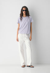 Key Cotton Nysa T-Shirt - WILDFLOWER LILAC