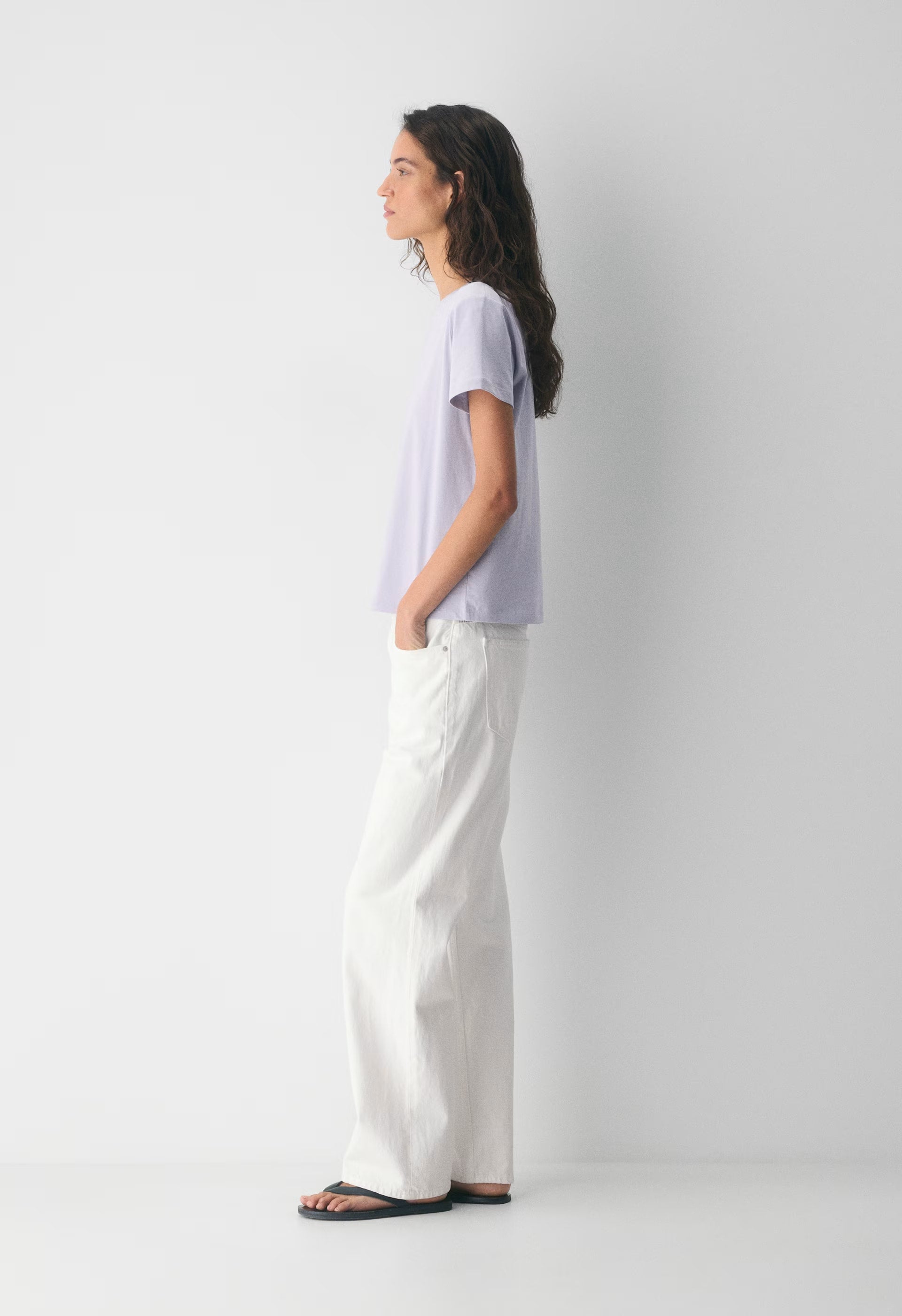 Key Cotton Nysa T-Shirt - WILDFLOWER LILAC