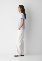 Key Cotton Nysa T-Shirt - WILDFLOWER LILAC