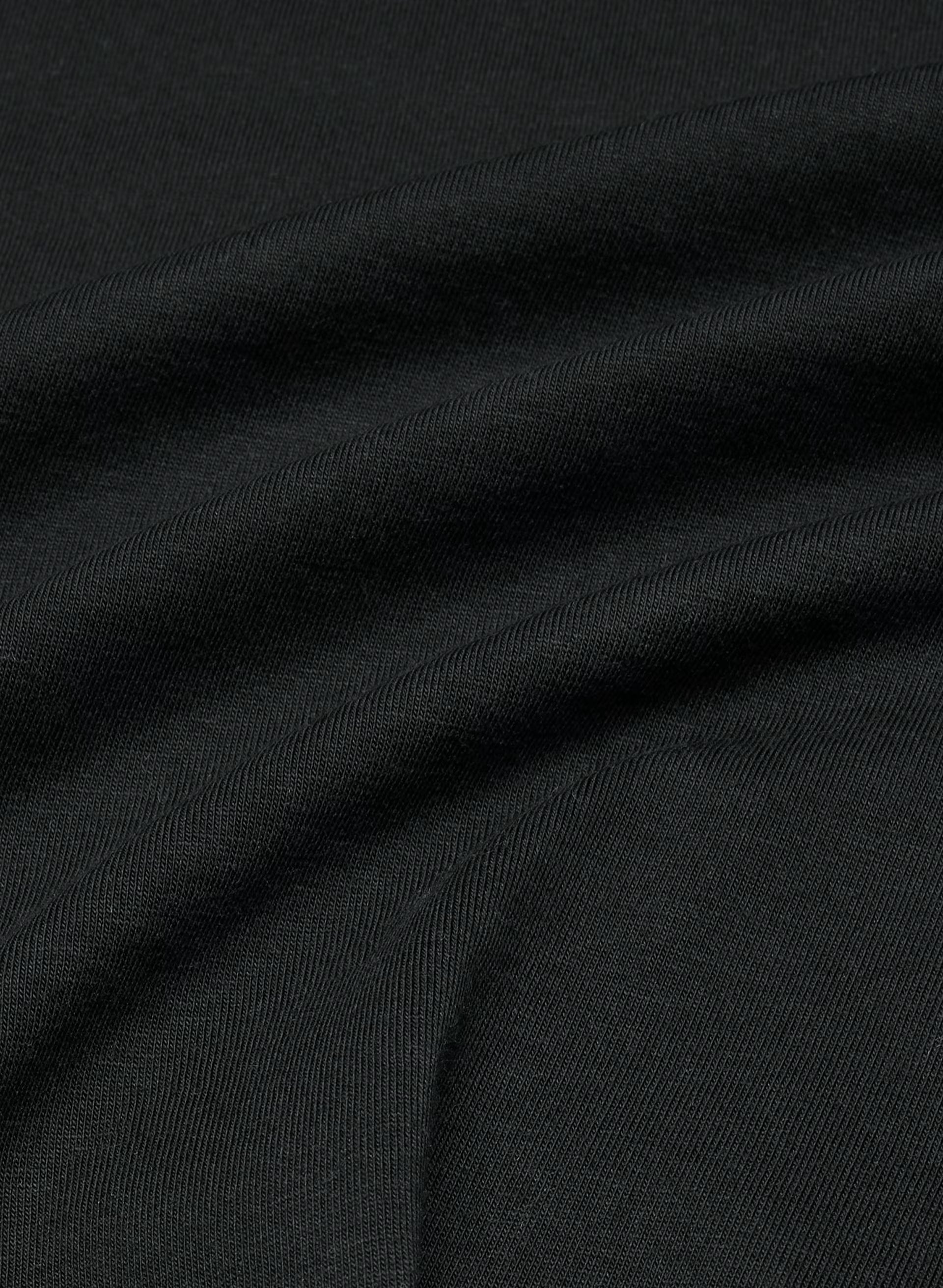 Key Cotton Thessa T-Shirt - BLACK