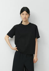 Key Cotton Thessa T-Shirt - BLACK