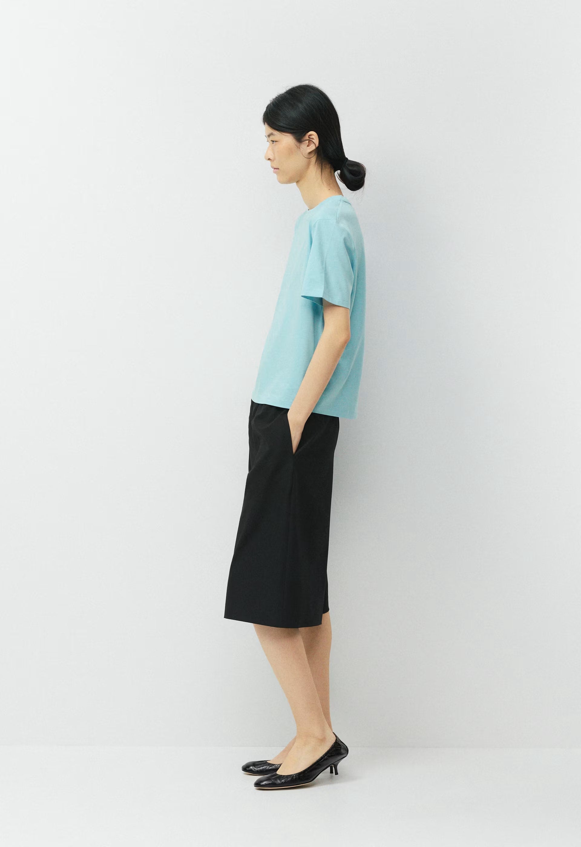 Key Cotton Thessa T-Shirt - PANORAMA BLUE