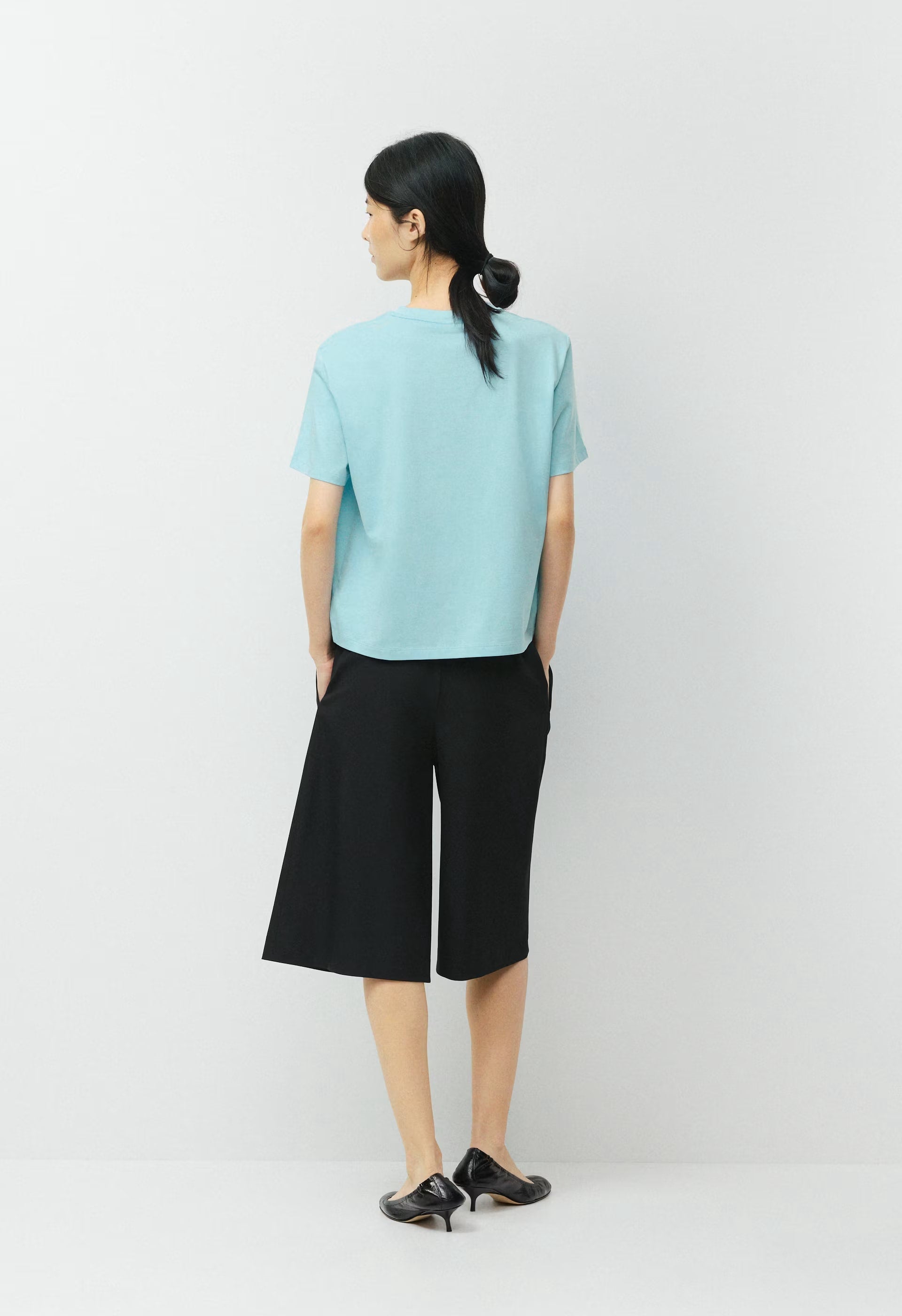 Key Cotton Thessa T-Shirt - PANORAMA BLUE