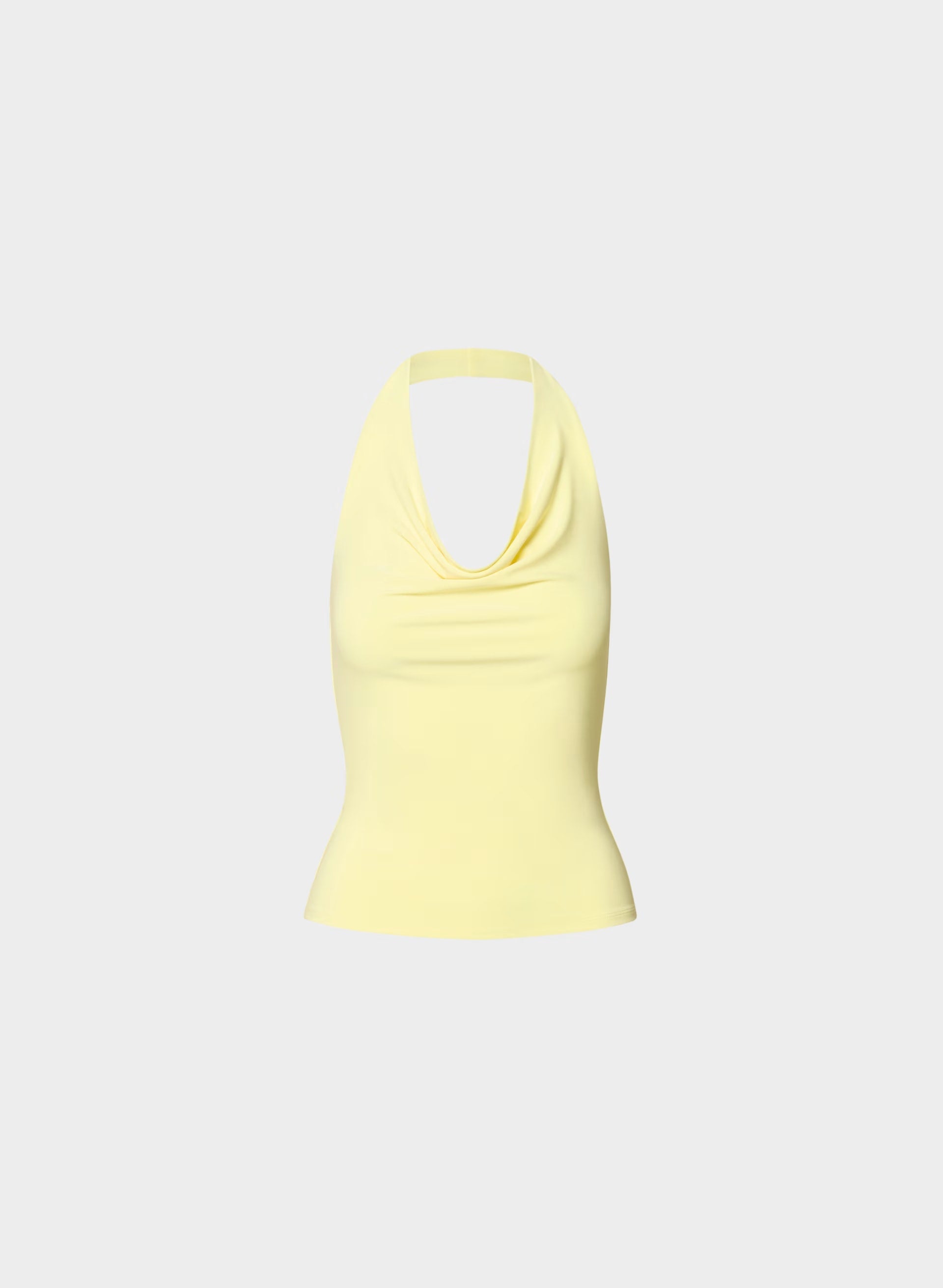 Smooth Matter™ Tableau Halter Top - LEMONADE