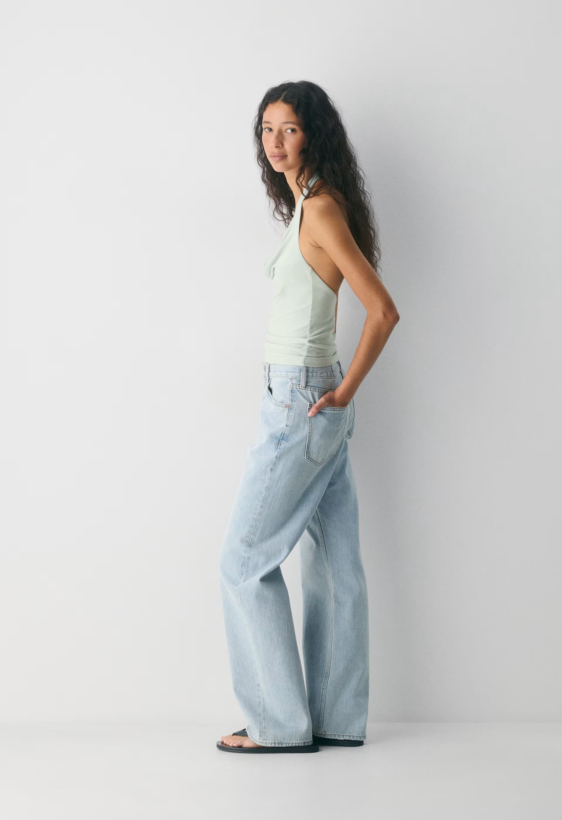 Smooth Matter™ Tableau Halter Top - RICH MOCHA BROWN