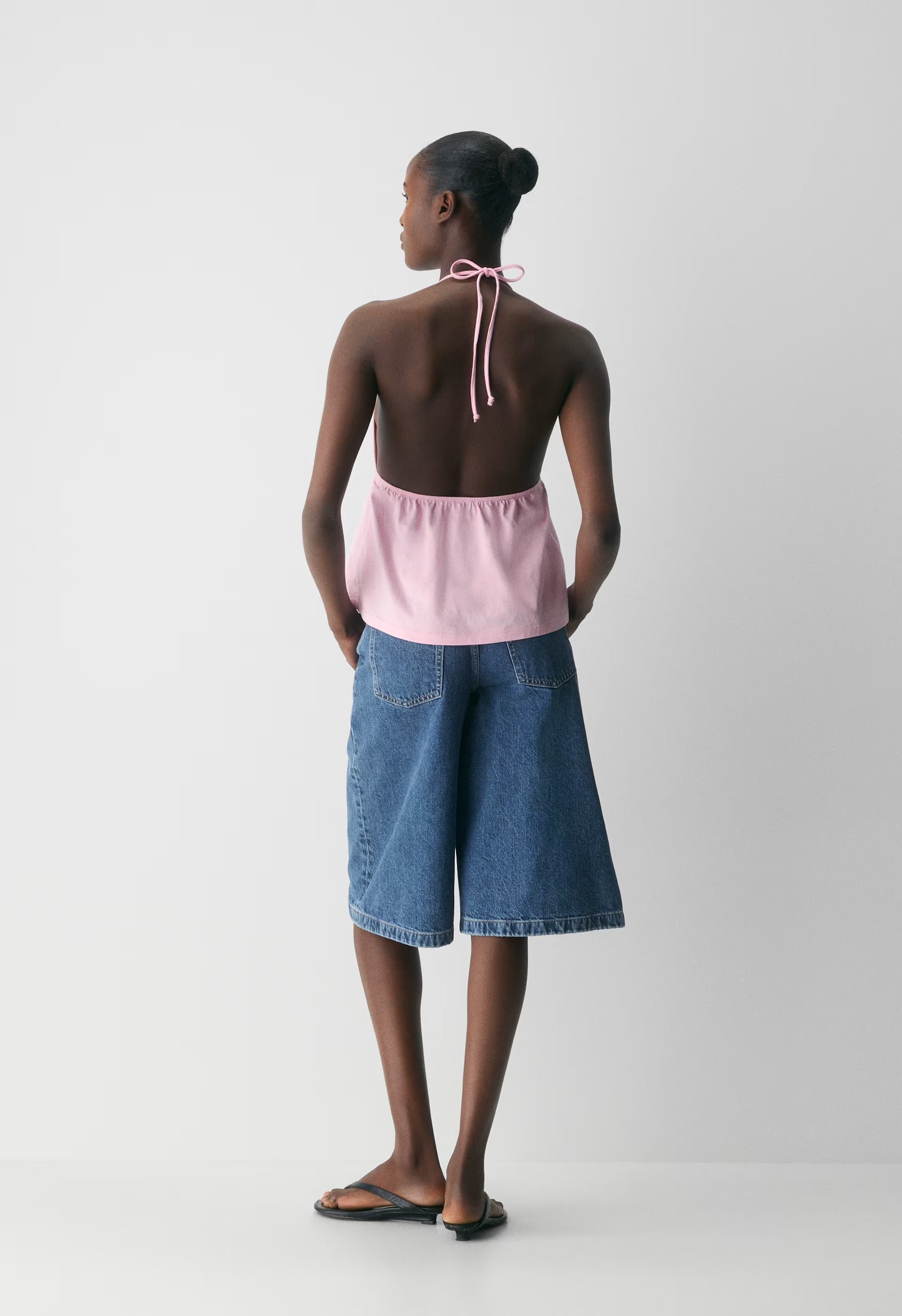 CottonWhisk™ Caro Halter - MILKSHAKE PINK