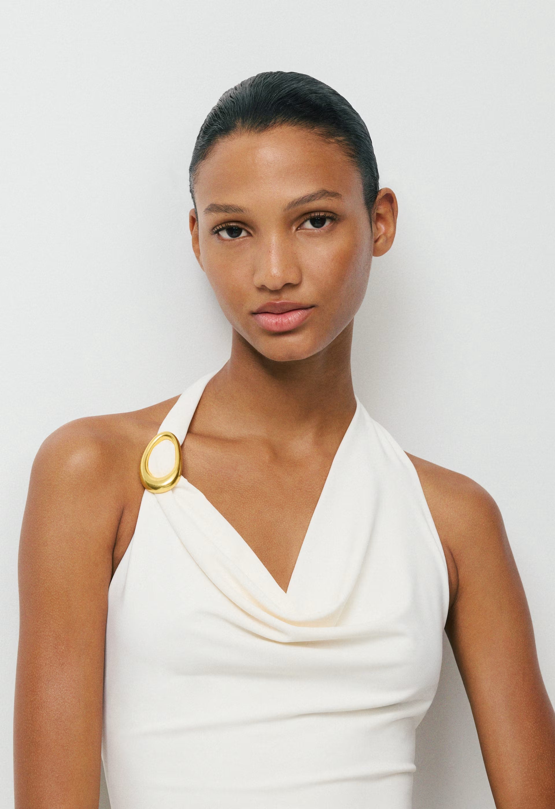 Smooth Matter™ Decanter Halter Top - LIGHT BIRCH/GOLD