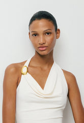 Smooth Matter™ Decanter Halter Top - LIGHT BIRCH/GOLD