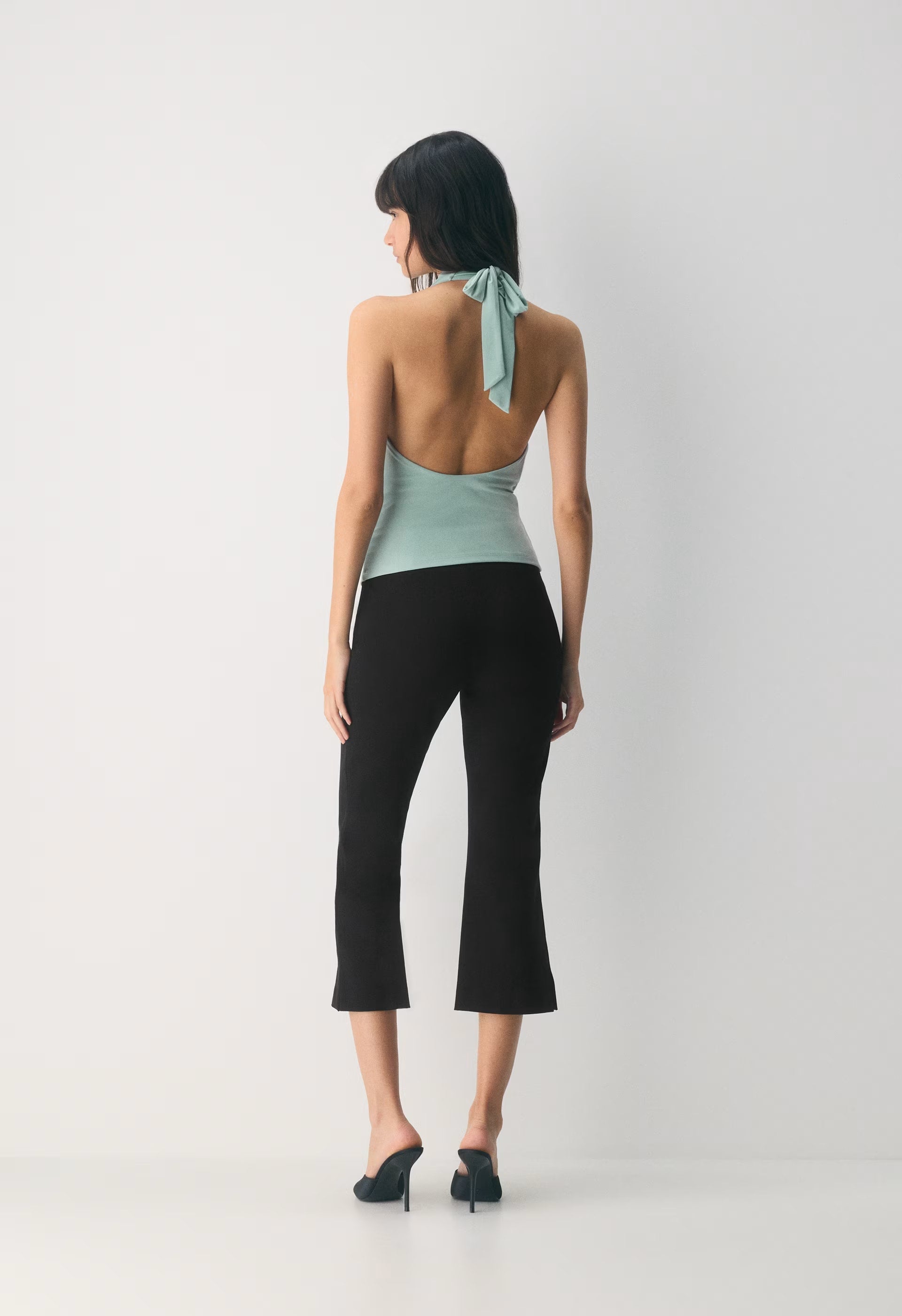 Smooth Matter™ Decanter Halter Top - VINTAGE NAVY/ GOLD