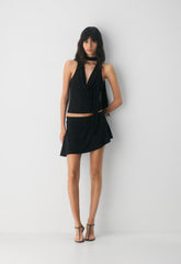 Smooth Matter™ Penthouse Top - BLACK
