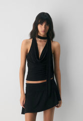 Smooth Matter™ Penthouse Top - BLACK