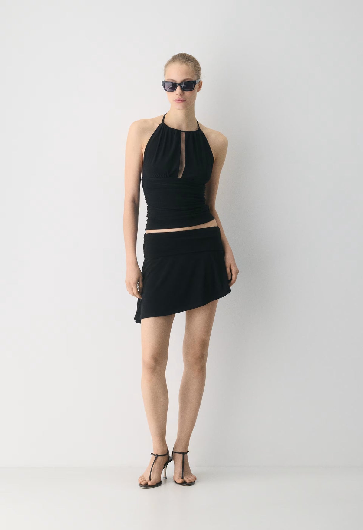 Smooth Matter™ Odeum Halter Top - BLACK