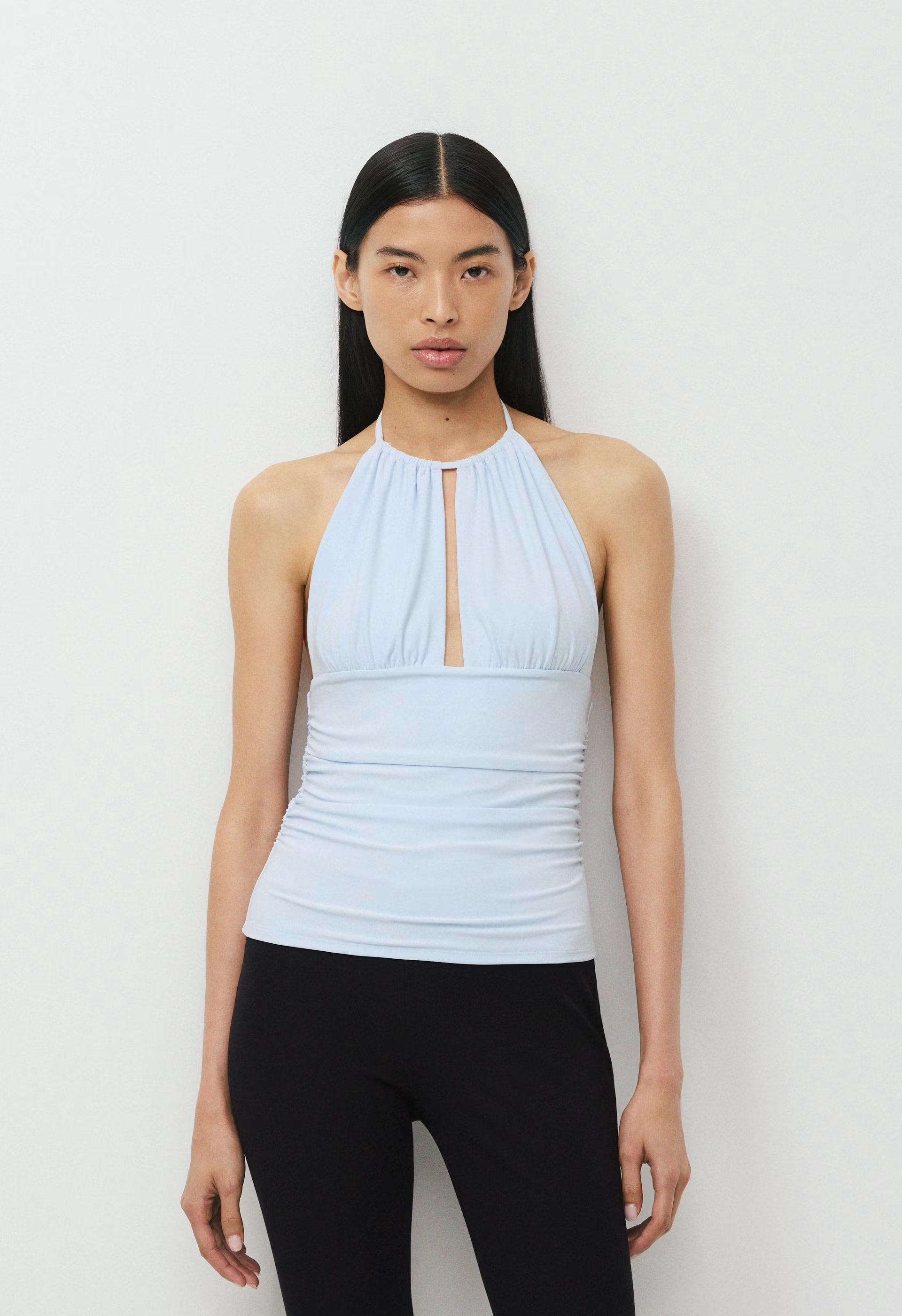 Smooth Matter™ Odeum Halter Top - RICH MOCHA BROWN
