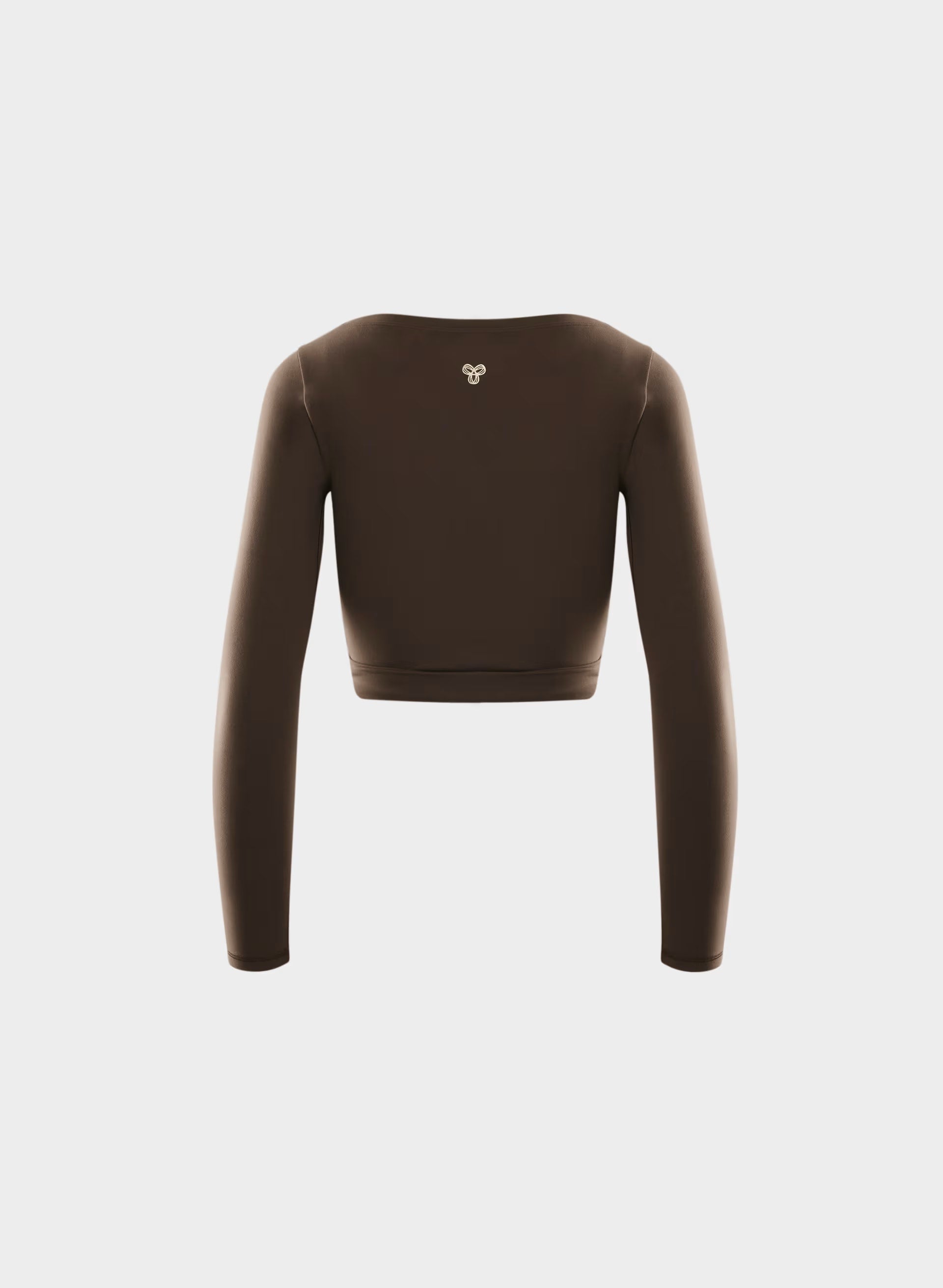 BUTTER Focal Wrap Longsleeve - RICH MOCHA BROWN