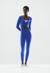 BUTTER Focal Wrap Longsleeve - ABLAZE BLUE