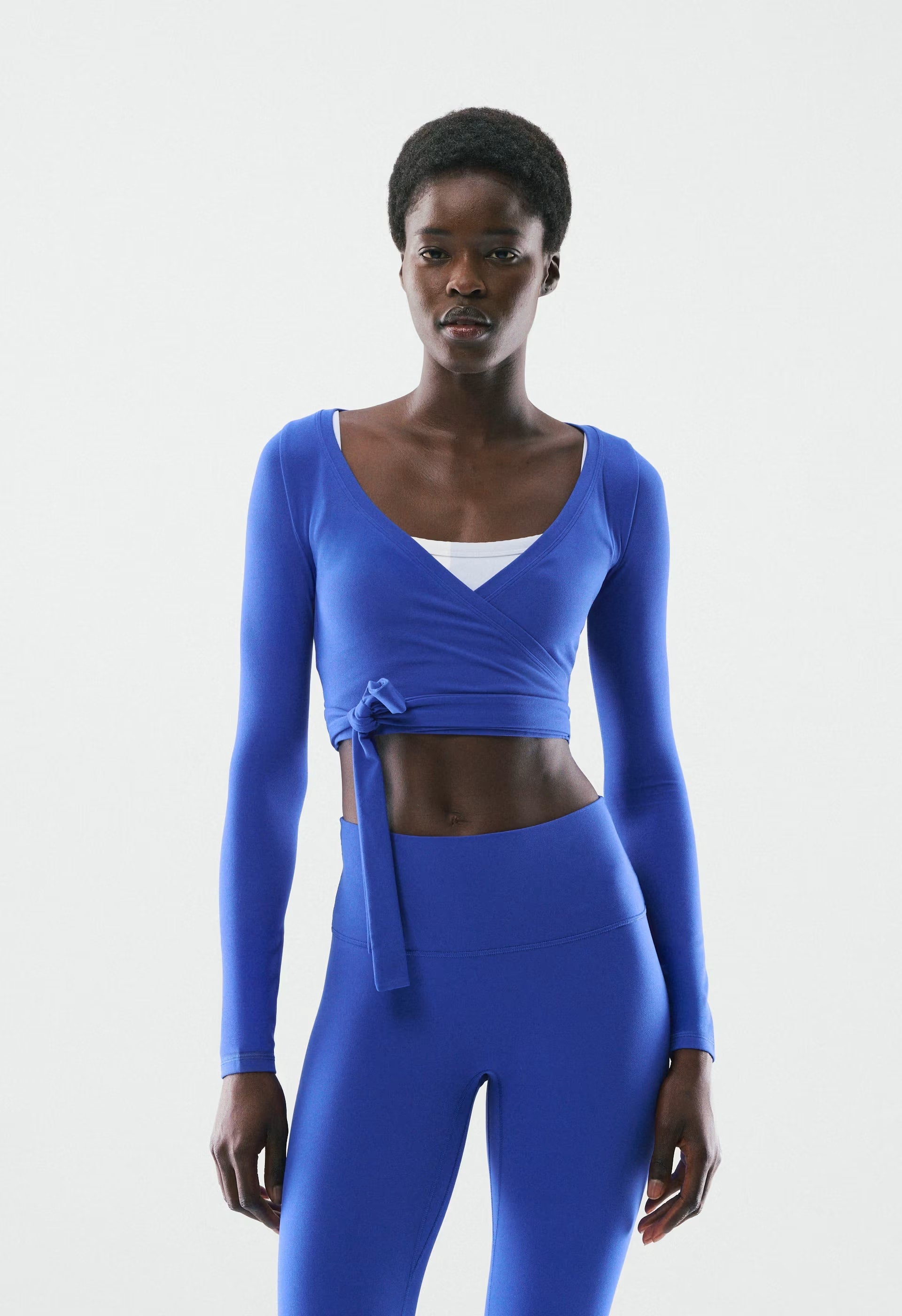 BUTTER Focal Wrap Longsleeve - ABLAZE BLUE