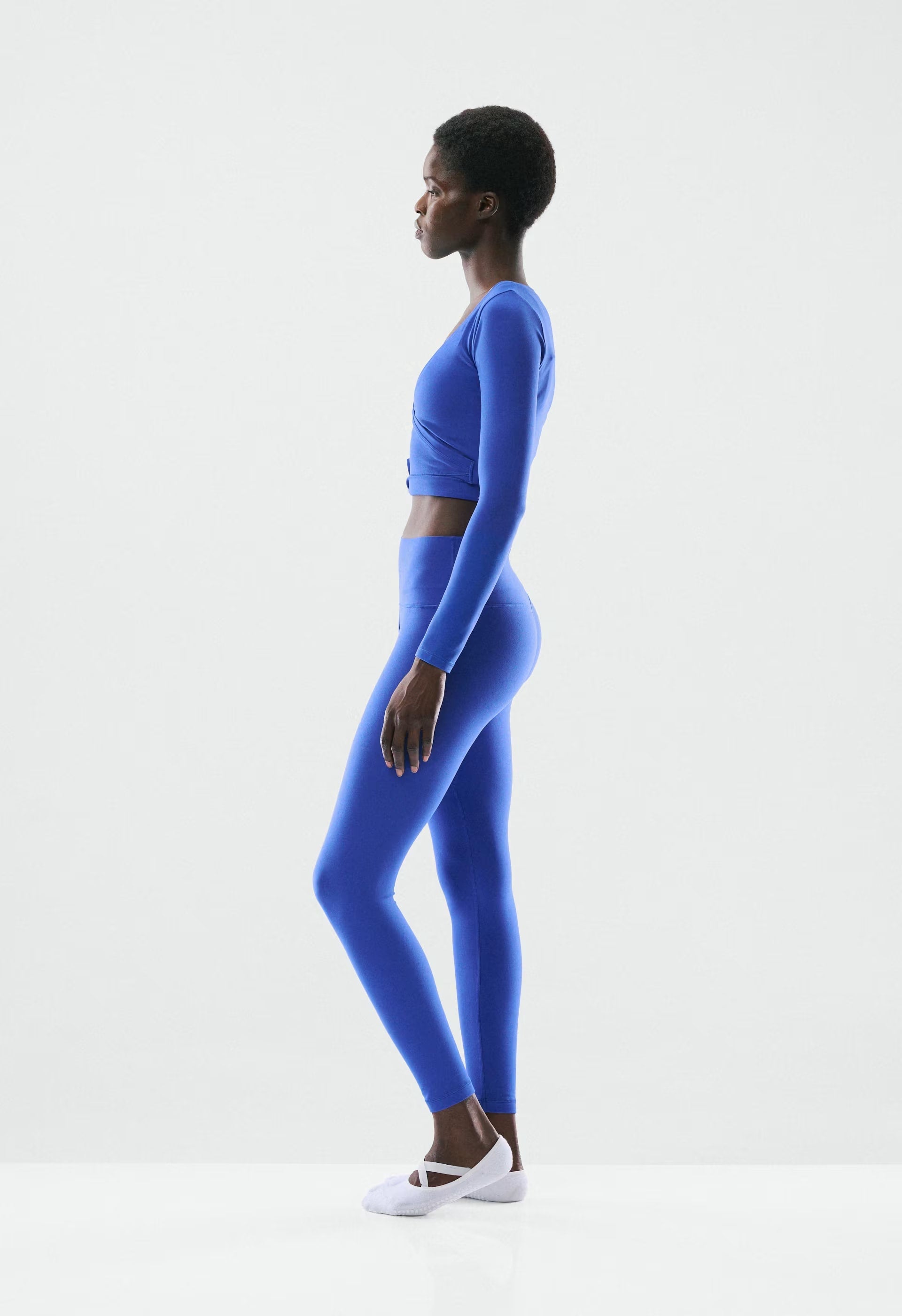 BUTTER Focal Wrap Longsleeve - ABLAZE BLUE