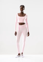 BUTTER Focal Wrap Longsleeve - VILLA PINK