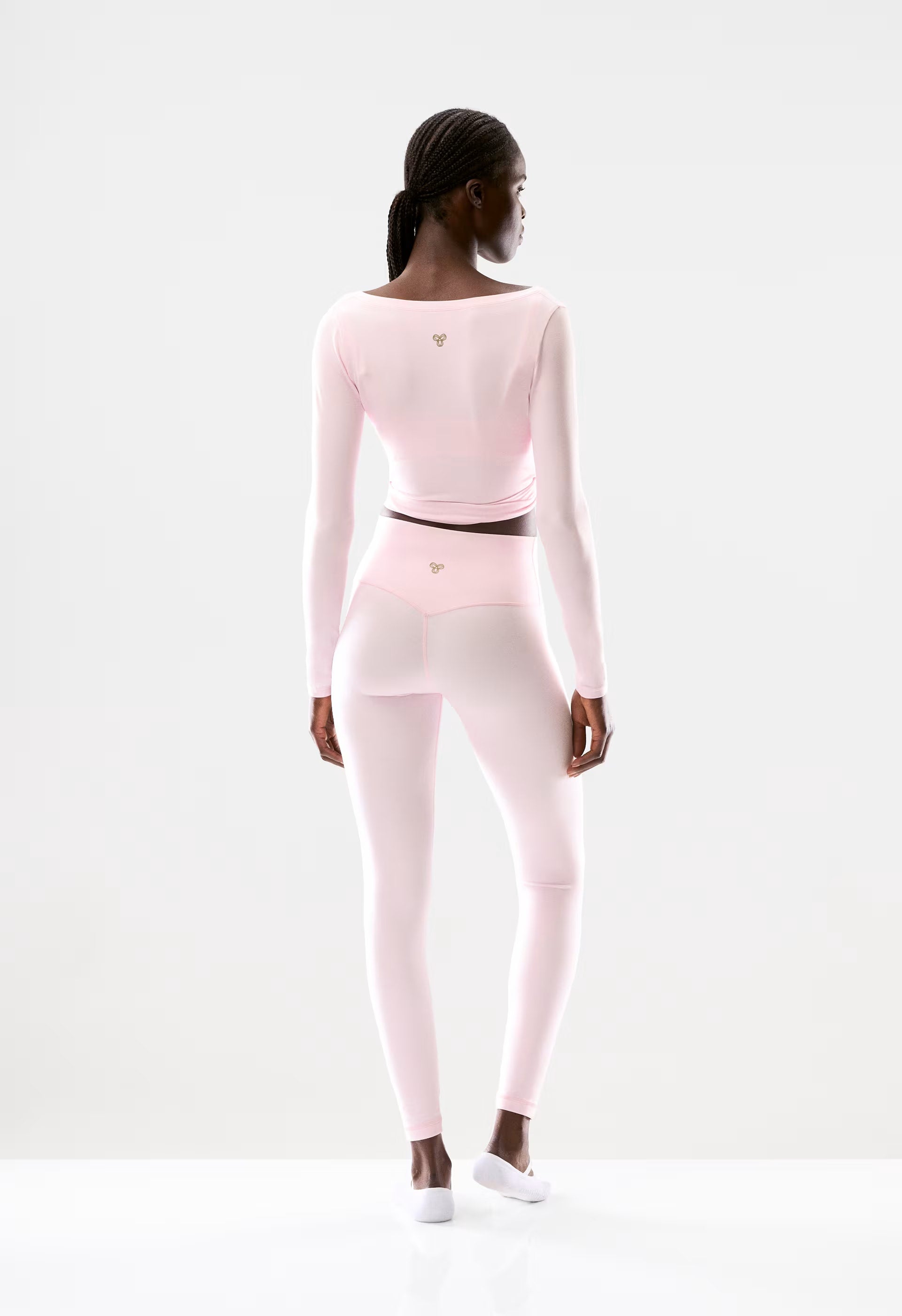 BUTTER Focal Wrap Longsleeve - VILLA PINK