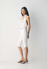 Smooth Matter™ Valley Halter Top - WHITE