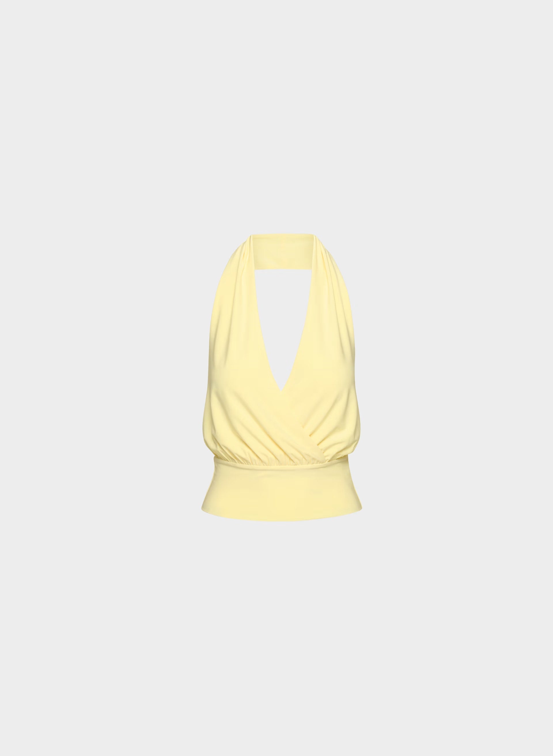 Smooth Matter™ Valley Halter Top - LEMONADE
