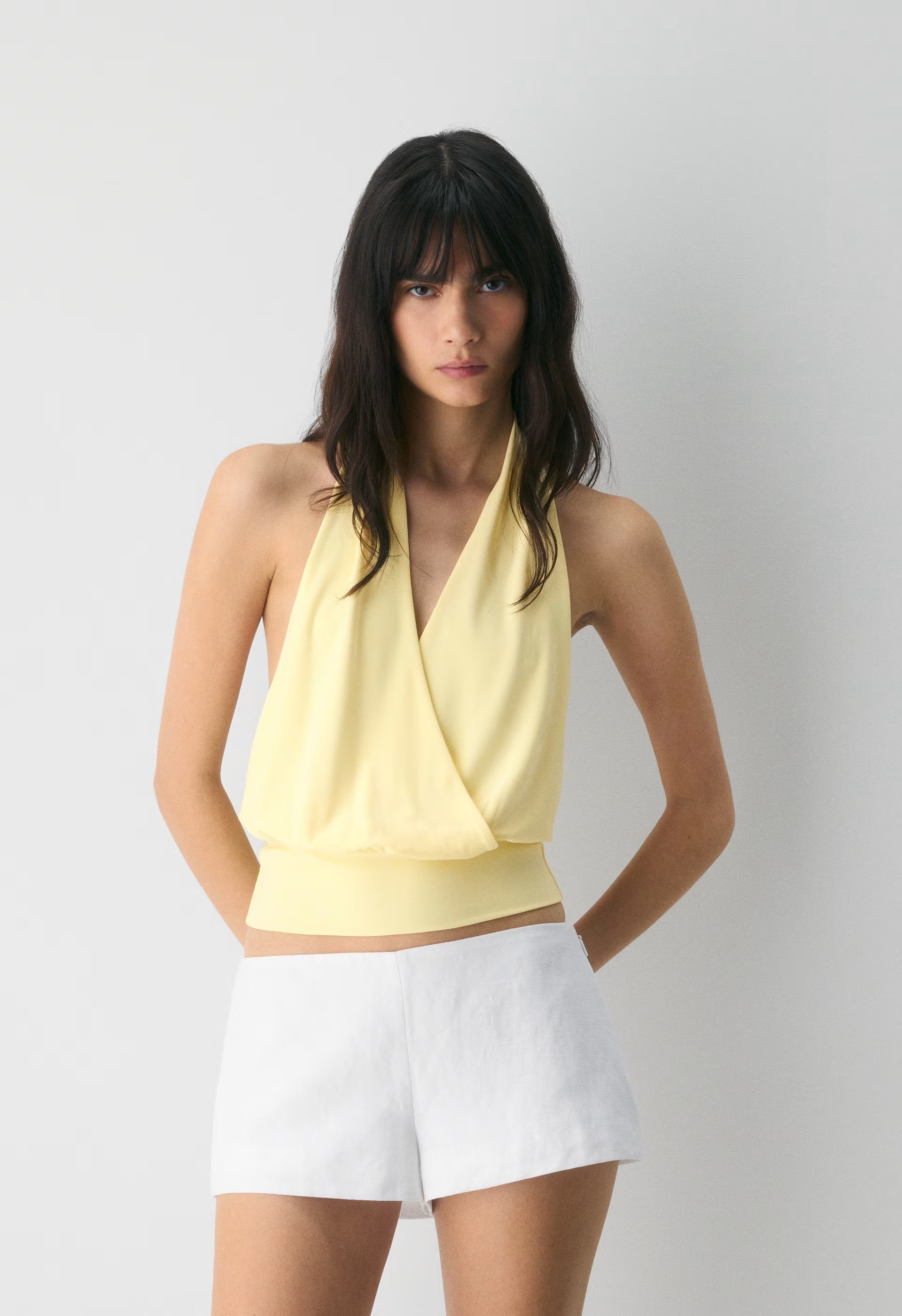 Smooth Matter™ Valley Halter Top - LEMONADE