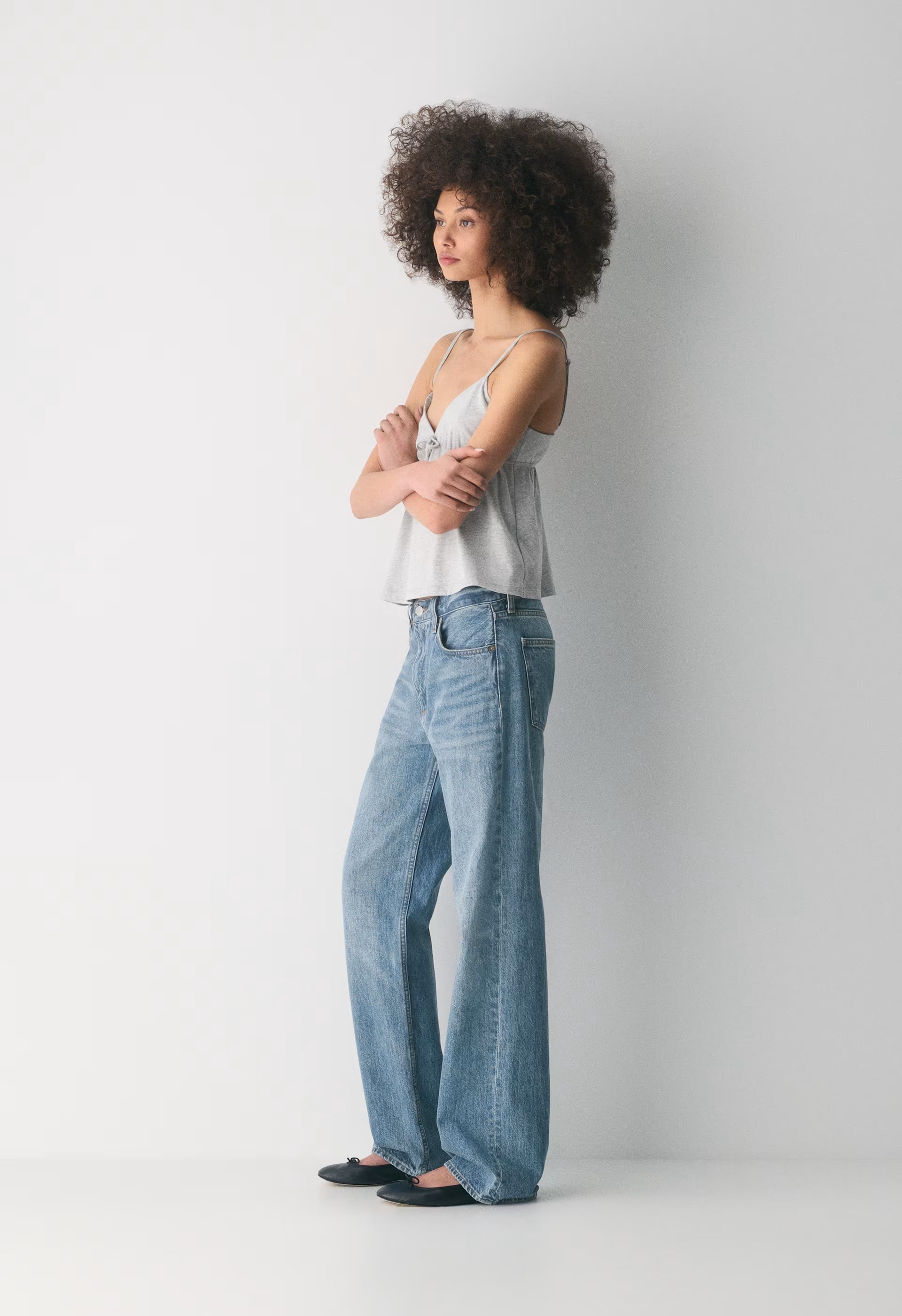CottonWhisk™ Loulou Camisole - HEATHER CHROME