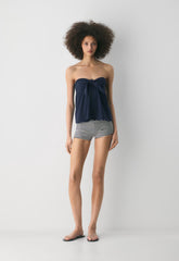 Bardot Tube Top - ADMIRAL