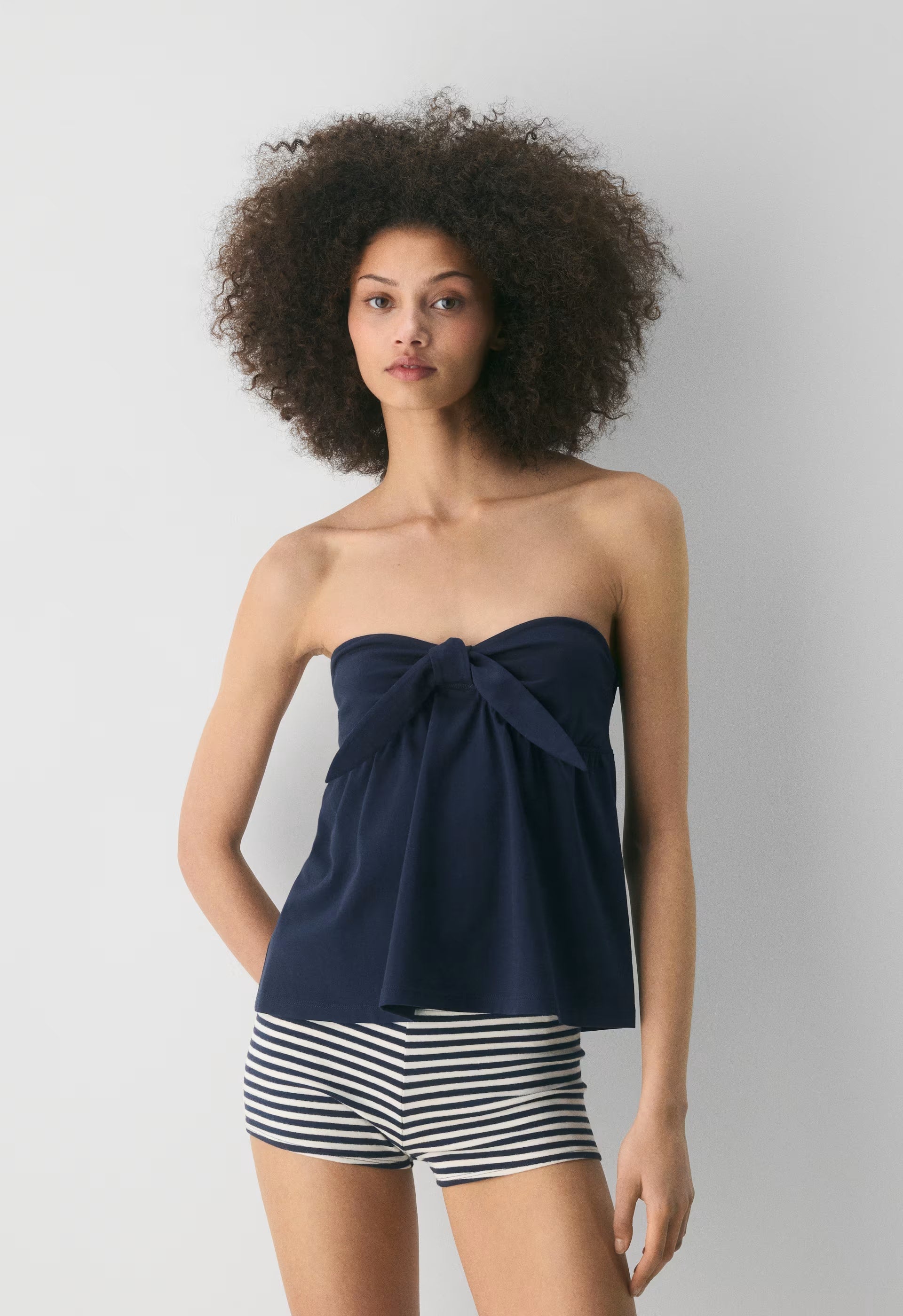Bardot Tube Top - ADMIRAL