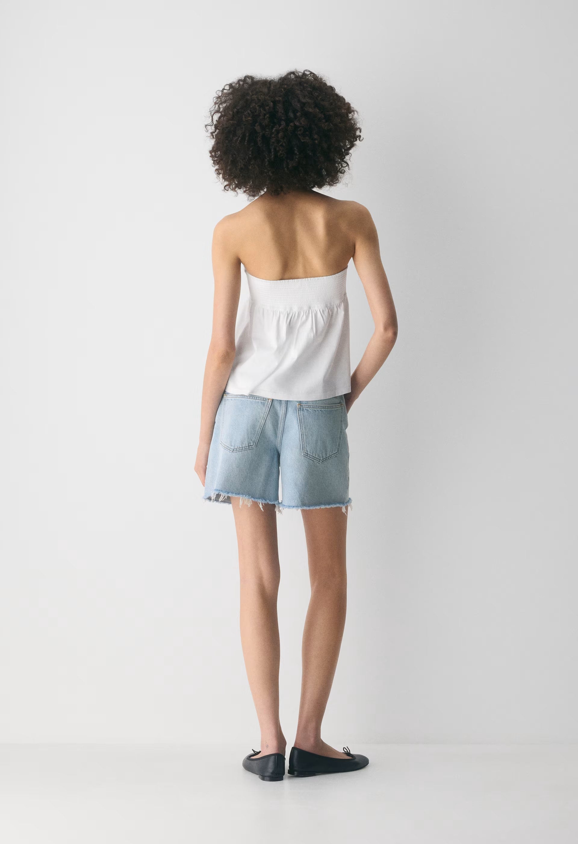 Bardot Tube Top - WHITE