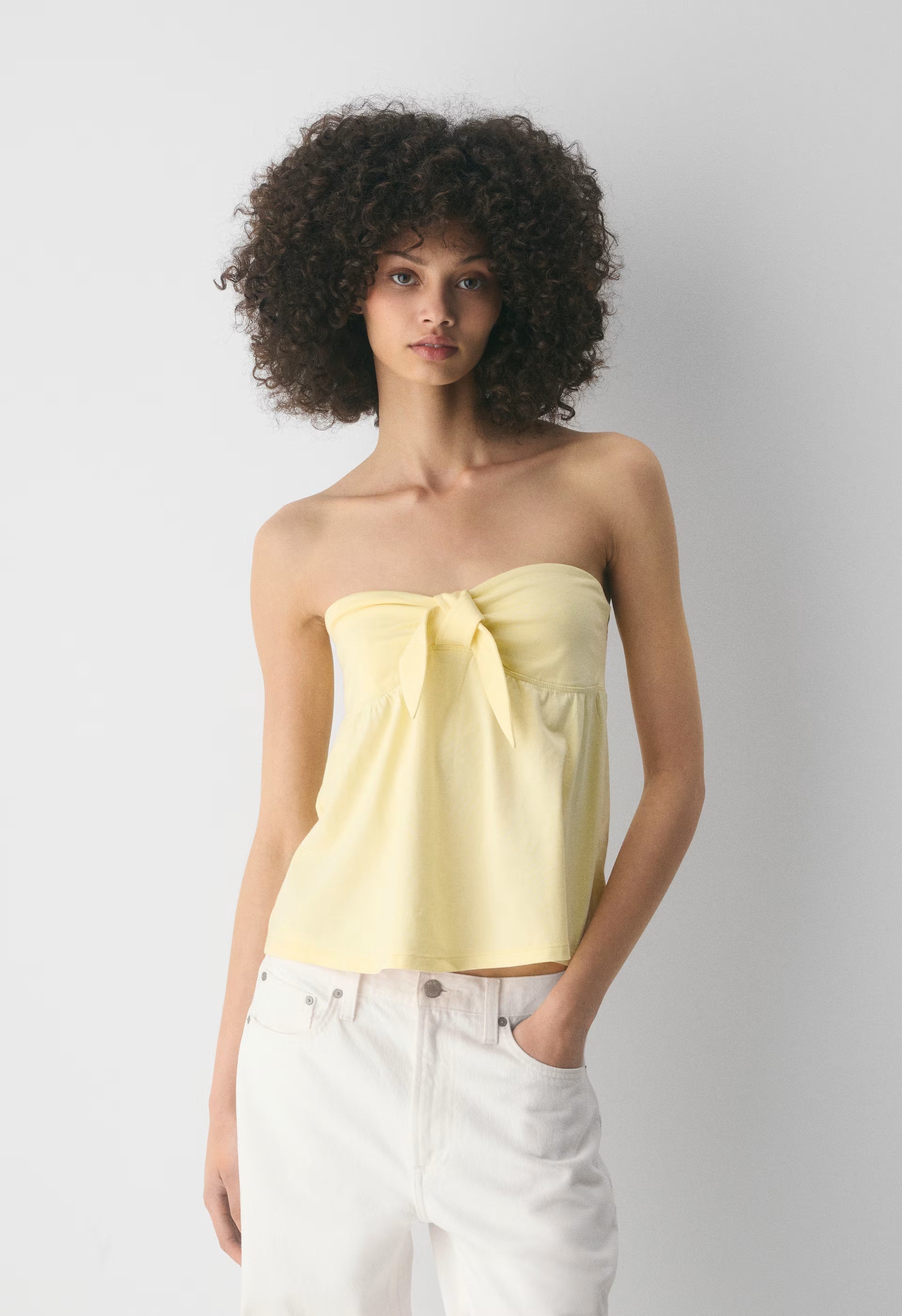Bardot Tube Top - LEMONADE