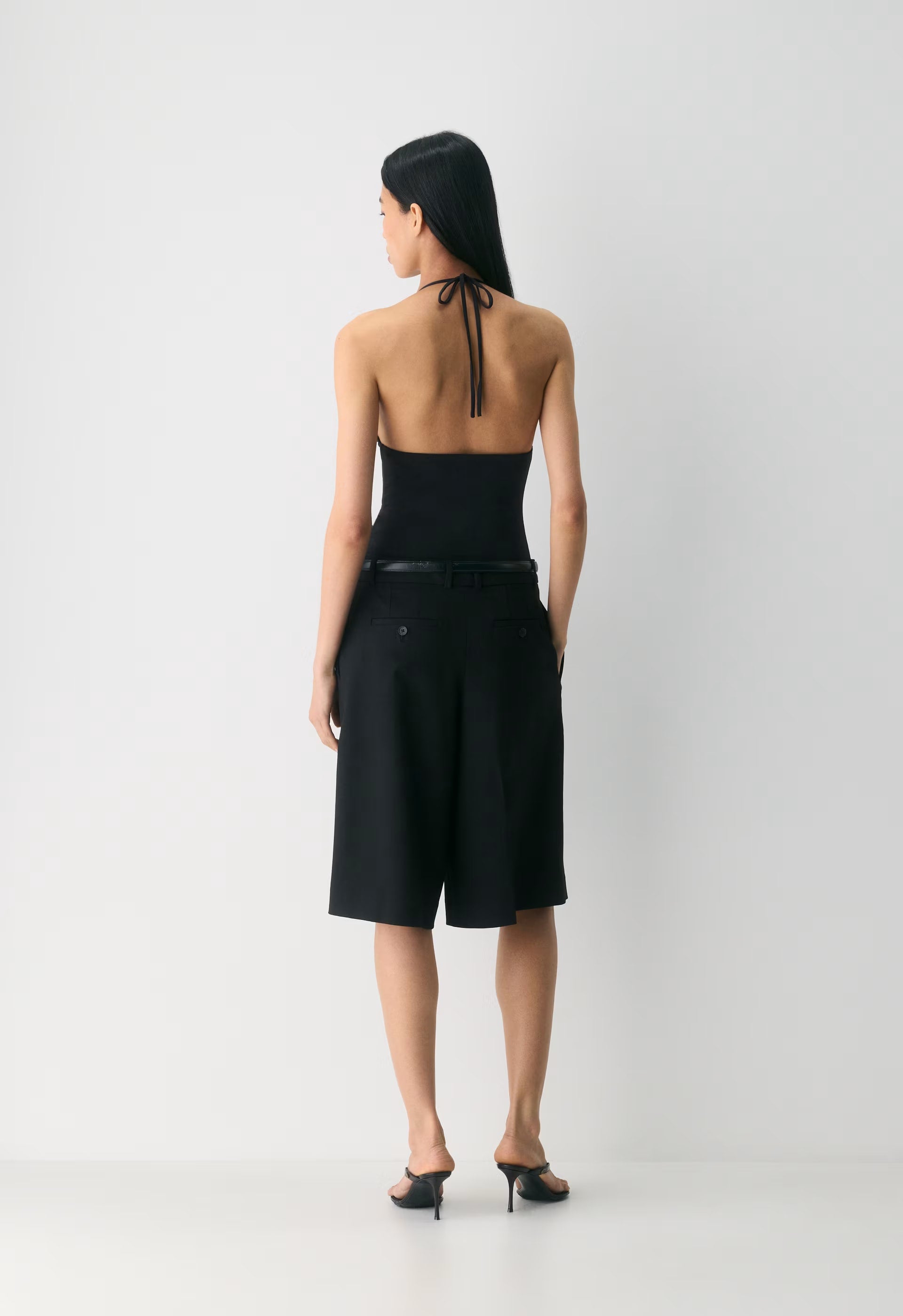 Original Contour Solara Halter Top - BLACK
