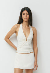 Smooth Matter™ Hatchway Halter Top - LIGHT BIRCH