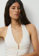 Smooth Matter™ Hatchway Halter Top - LIGHT BIRCH