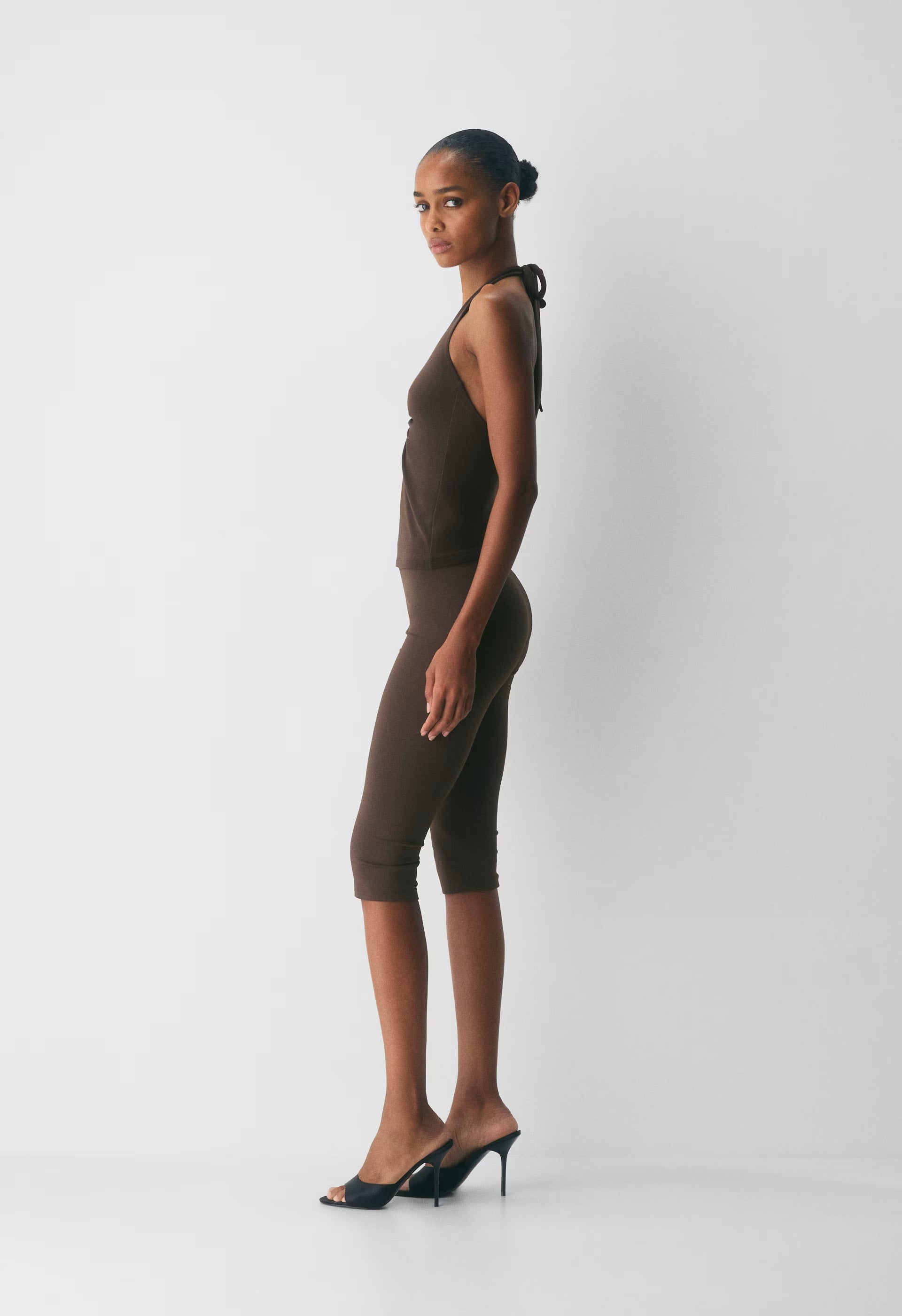 Smooth Matter™ Hatchway Halter Top - RICH MOCHA BROWN